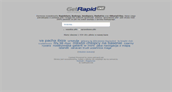 Desktop Screenshot of getrapid.net